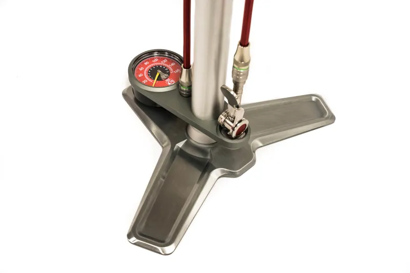 Silca Superpista Ultimate Floor Pump - Hiro Edition / Silver -1